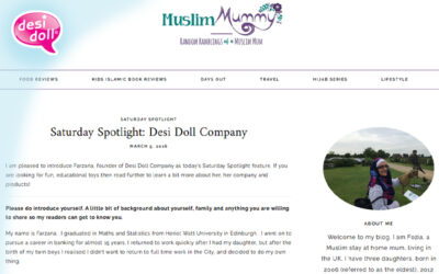 Farzana Rahman gets interviewed by Muslimummy