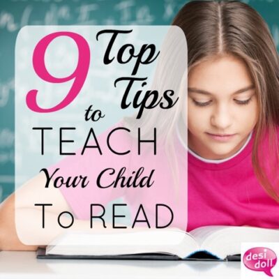 9 Top Tips to Teach Your Child to Read