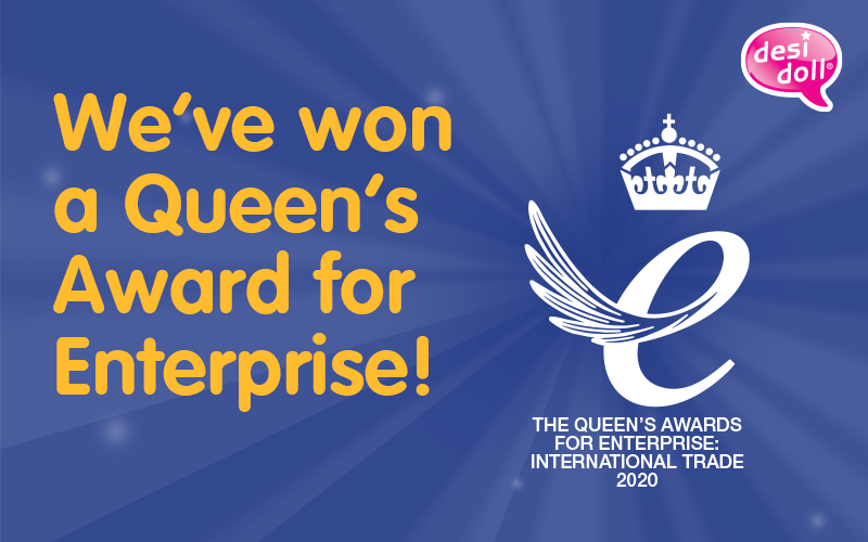 Desi Doll Company wins Queen’s Award for Enterprise