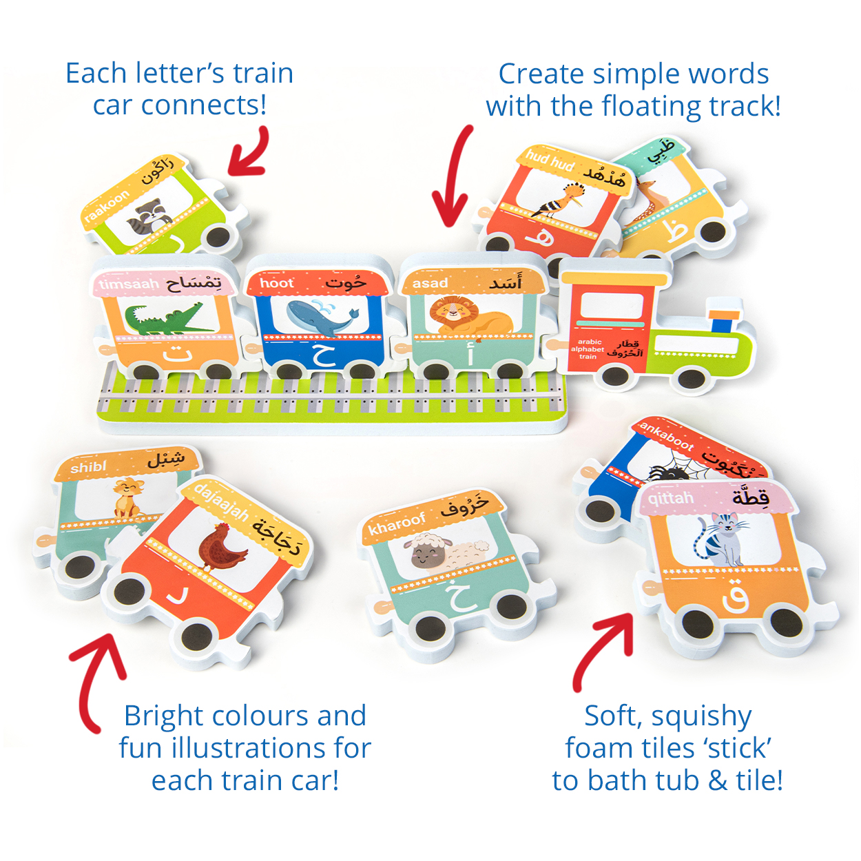 Arabic Alphabet Bathtime Fun - Image 2