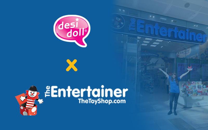Breaking Barriers: Desi Doll Islamic Toys Now Stocked in The Entertainer Stores Nationwide