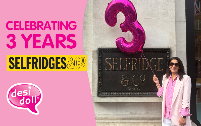 Celebrating 3 Years in Selfridges Stores!